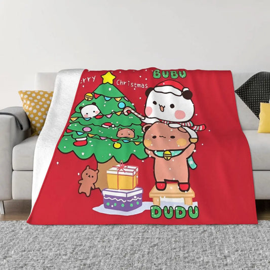 BubuDudu Christmas Tree Blanket