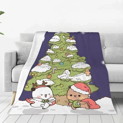 Bubu & Dudu Christmas Tree Blanket