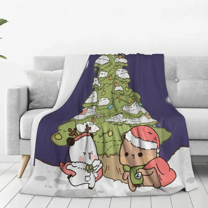 Bubu & Dudu Christmas Tree Blanket