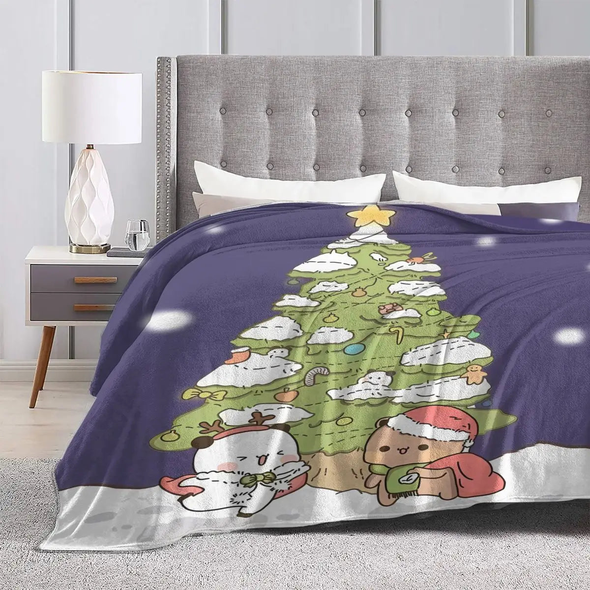 Bubu & Dudu Christmas Tree Blanket